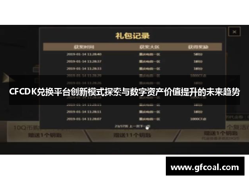 CFCDK兑换平台创新模式探索与数字资产价值提升的未来趋势