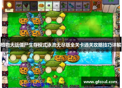 植物大战僵尸生存模式泳池无尽版全关卡通关攻略技巧详解
